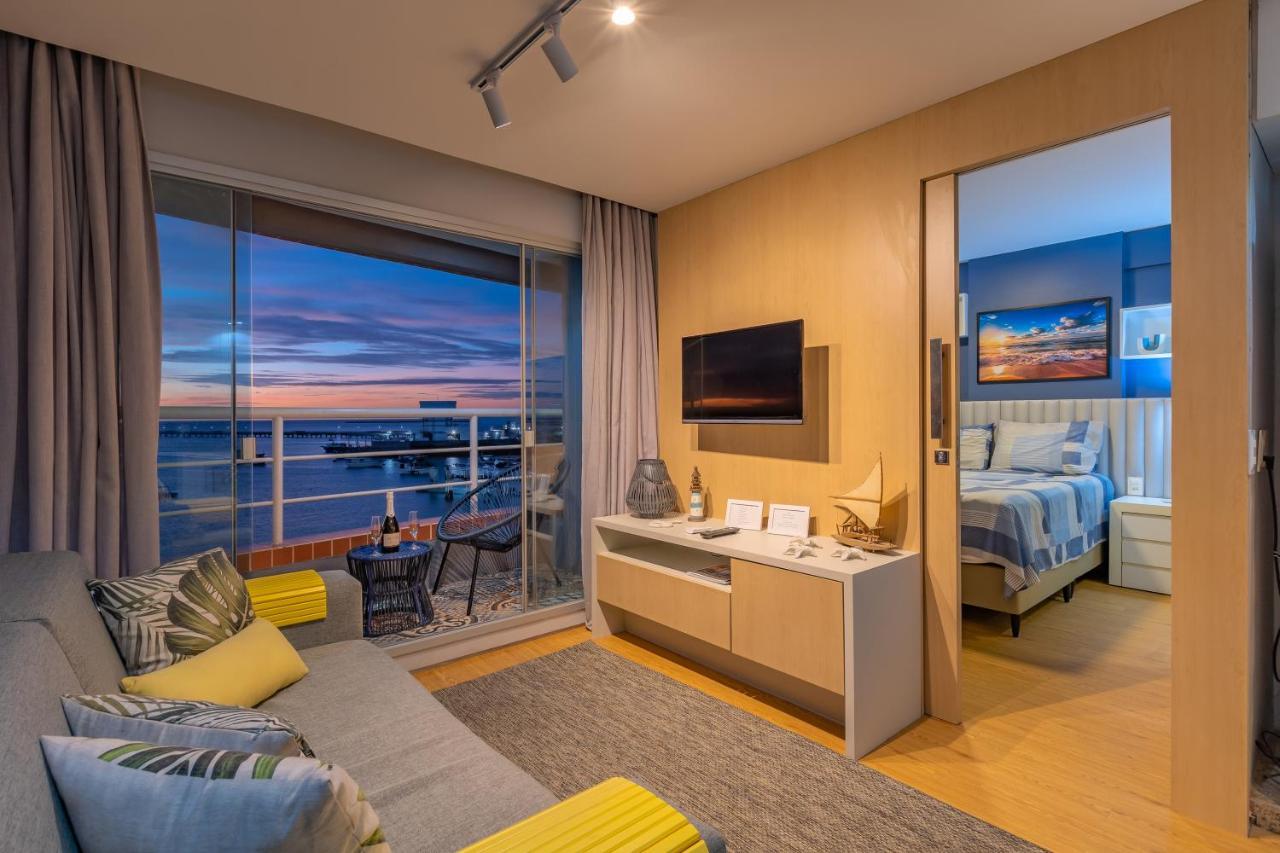 Flat Novo Beira-Mar Fortaleza - Yacht Coast Mucuripe Apartment Luaran gambar