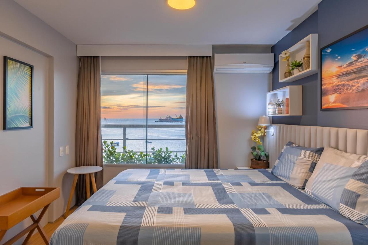 Flat Novo Beira-Mar Fortaleza - Yacht Coast Mucuripe Apartment Luaran gambar